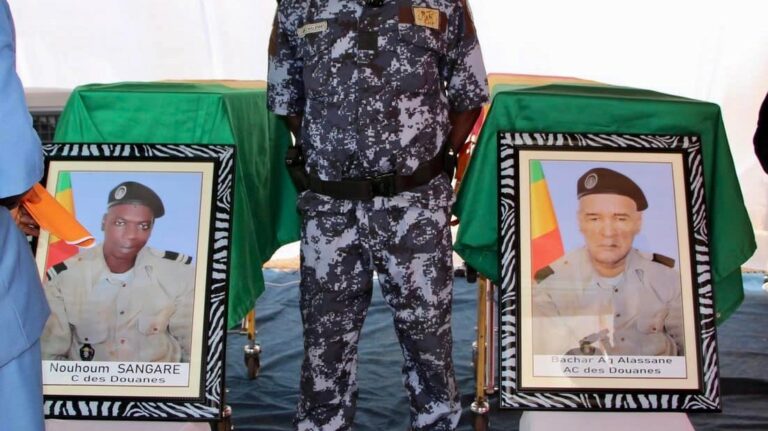 Feu Nouhoun SANGARE contrôleur des douanes et Feu Bachar Ag IBRAHIM- douaniers tués