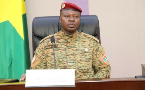 Lieutenant-colonel Paul-Henri Sandaogo DAMIBA-Président Transition Burkina Faso