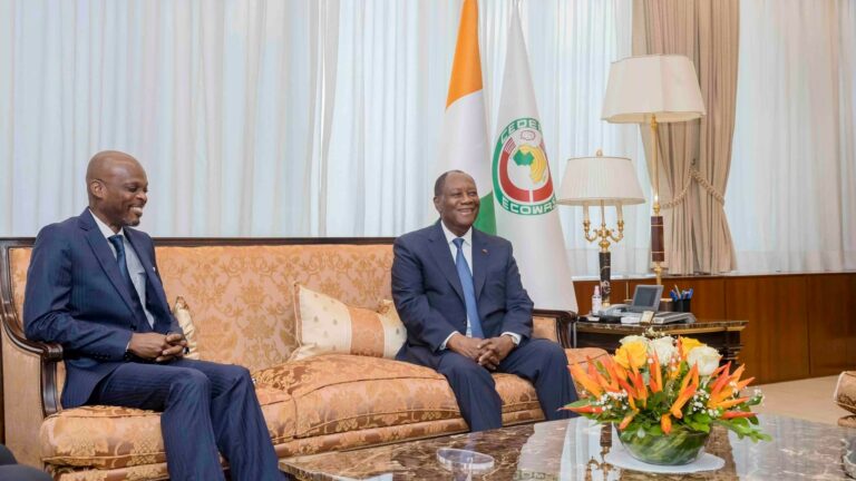 Alassane Ouattara-Pr Robert Dussey