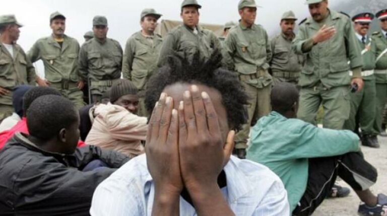 Migrants arrêtés Maroc