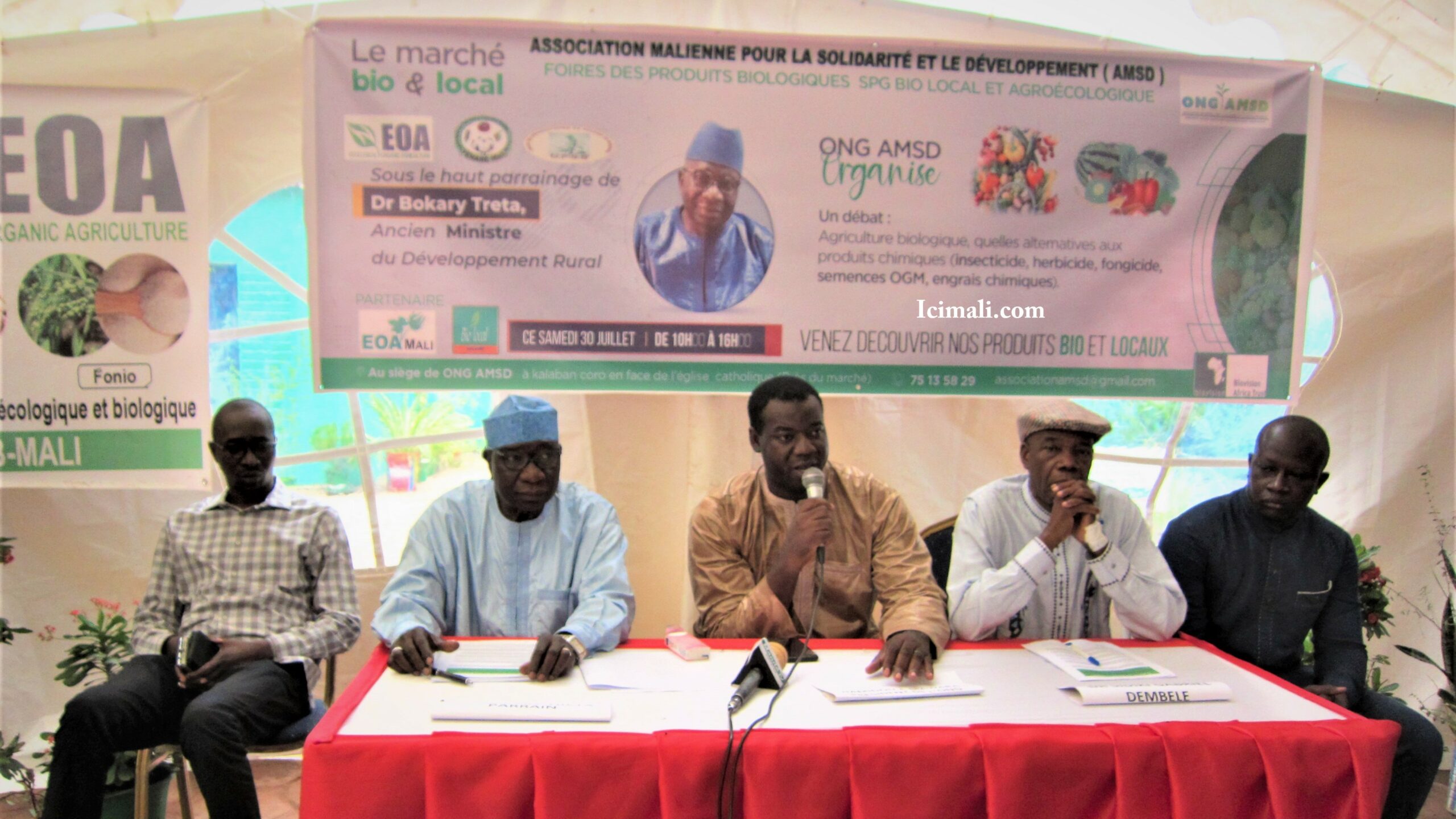 l’Association Malienne pour la Solidarité et le Développement (AMSD)