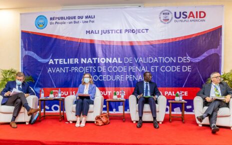 Mali validation de avant-projets du code pénal