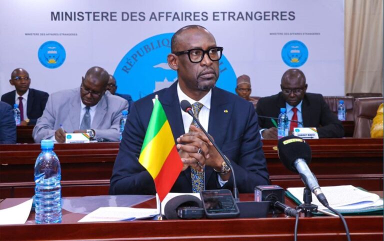 Dans ses propos introductifs, le Chef de la diplomatie malienne a abordé plusieurs questions d’actualité nationales et internationales, notamment, les avancées réalisées dans le cadre de la transition politique ; la question sécuritaire et son impact sur la situation des droits de l’homme ; les partenariats du Mali ; le processus de paix et les perspectives concernant la MINUSMA.