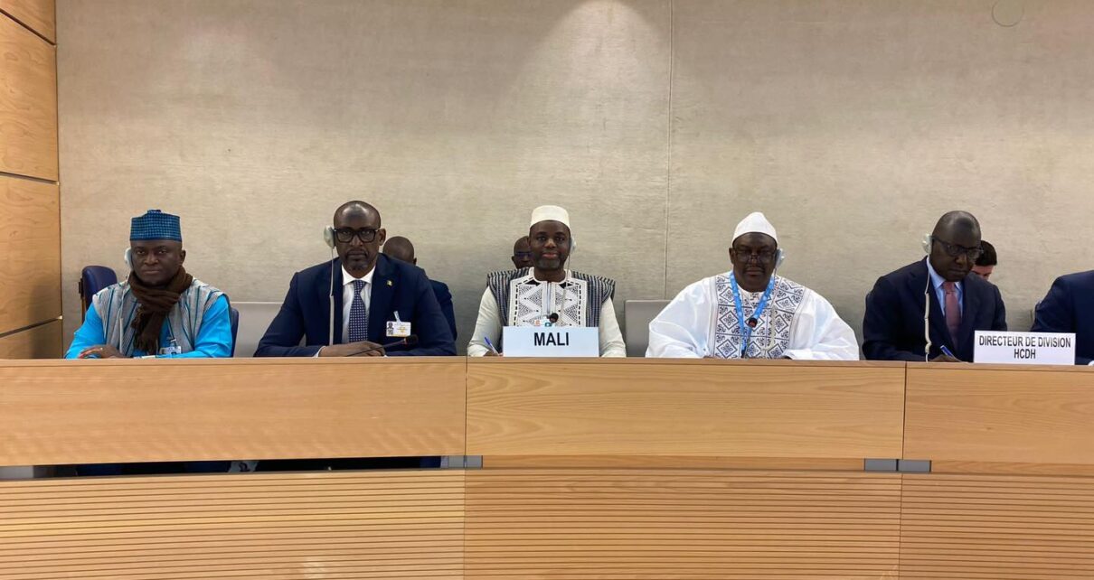 Déclaration liminaire de monsieur Mamoudzou Kassogué, ministre de la justice et des droits de l'homme, garde des sceaux, a l'occasion de la présentation du 4ème rapport national du Mali lors de la 43ème session du groupe de travail sur l’examen périodique universel.