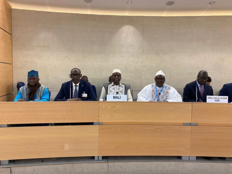 Déclaration liminaire de monsieur Mamoudzou Kassogué, ministre de la justice et des droits de l'homme, garde des sceaux, a l'occasion de la présentation du 4ème rapport national du Mali lors de la 43ème session du groupe de travail sur l’examen périodique universel.
