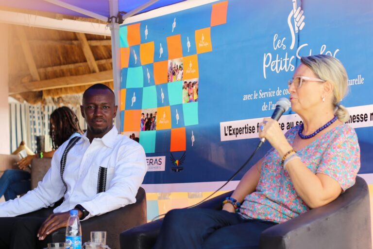 Tiefing Sissoko et Béatrice Roby