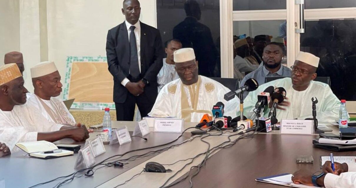 Le Ministre a exprimé sa détermination à soutenir les opérateurs économiques maliens et à redéfinir les bases de la coopération entre le gouvernement et le secteur privé
