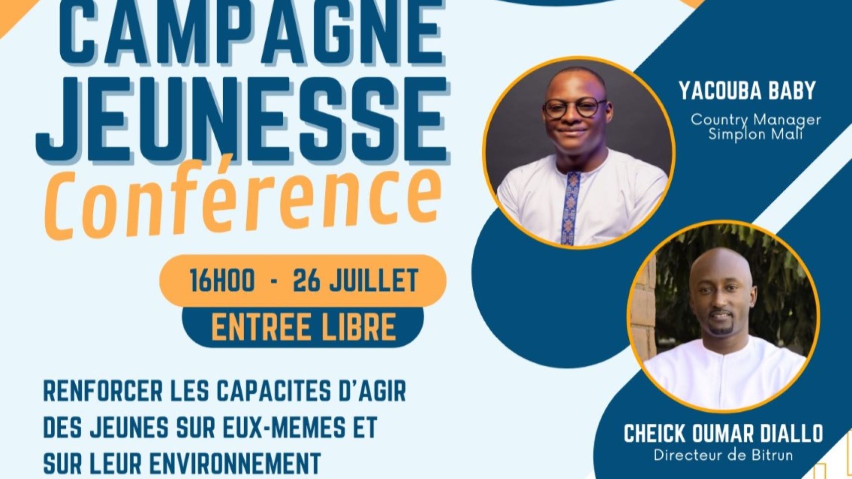 Ces deux jeunes leaders, à la fois modernes et innovants, sont reconnus pour leur capacité à articuler intelligemment le numérique, l'investissement productif et la cryptomonnaie. Ils prendront la parole sur le thème "Information, pouvoir et supports de message", un sujet crucial dans le monde contemporain où l'information et la communication jouent un rôle central.