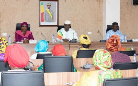 La Présidente de la Coordination des Associations et ONG Féminines du Mali (CAFO) Mme Kouyaté Goundo Sissoko a exprimé sa gratitude pour les efforts considérables des autorités de la Transition