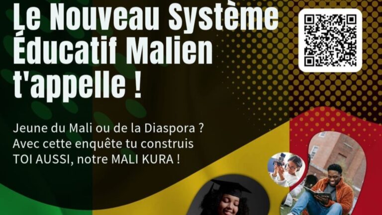 La "Fondation Les Petits Stylos", en collaboration avec des jeunes de la diaspora malienne en France, lance une grande enquête pour recueillir les idées et les visions des jeunes sur le nouveau système éducatif malien. Cette démarche s'inscrit dans la continuité des débats sur l'éducation et vise à donner une voix à la jeunesse malienne, principale concernée par ces enjeux.