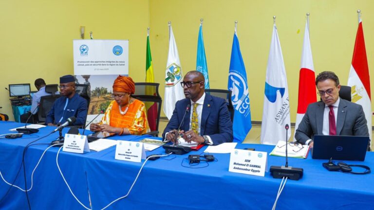 Le Sahel est confronté à de multiples défis, notamment environnementaux et sécuritaires. "Depuis plusieurs décennies, notre région fait face à des phénomènes comme le changement climatique, la dégradation des terres et la perte de biodiversité, qui exacerbent les tensions entre communautés, notamment entre agriculteurs et éleveurs", a expliqué M. Diop.