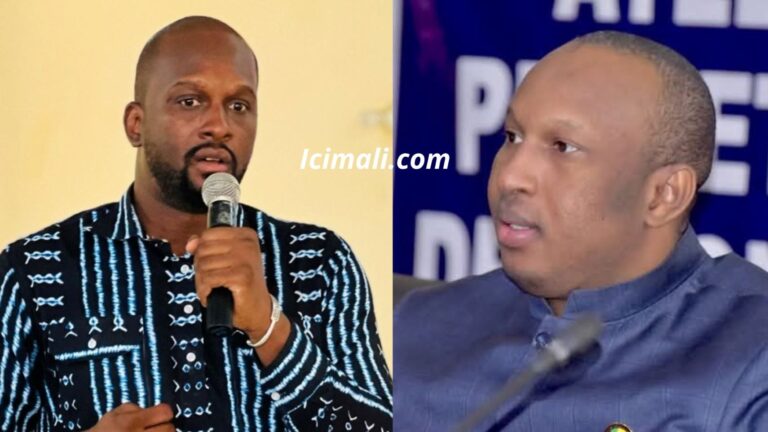 Nouhoum Sarr, président du parti FAD et membre du Conseil National de Transition (CNT) et Hamidou Doumbia, Secrétaire politique du parti Yelema (Le Changement), c’est à couteaux tirés