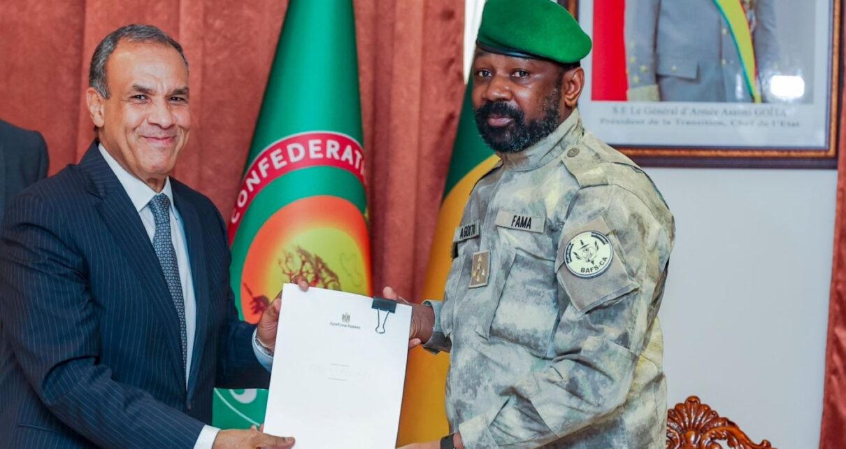 Il a enfin réaffirmé la disposition de l’Égypte à accompagner les États membres de la Confédération des États du Sahel (AES) dans leurs efforts pour la stabilité, la lutte contre le terrorisme et la consolidation de leur souveraineté.