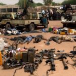 Le bilan provisoire fait état de plus de 80 terroristes neutralisés avec la récupération de véritable arsenal de guerre composées d'armes, de munitions, de radio-talkie, mais aussi avec des moyens roulants dont beaucoup de motos et de véhicules.