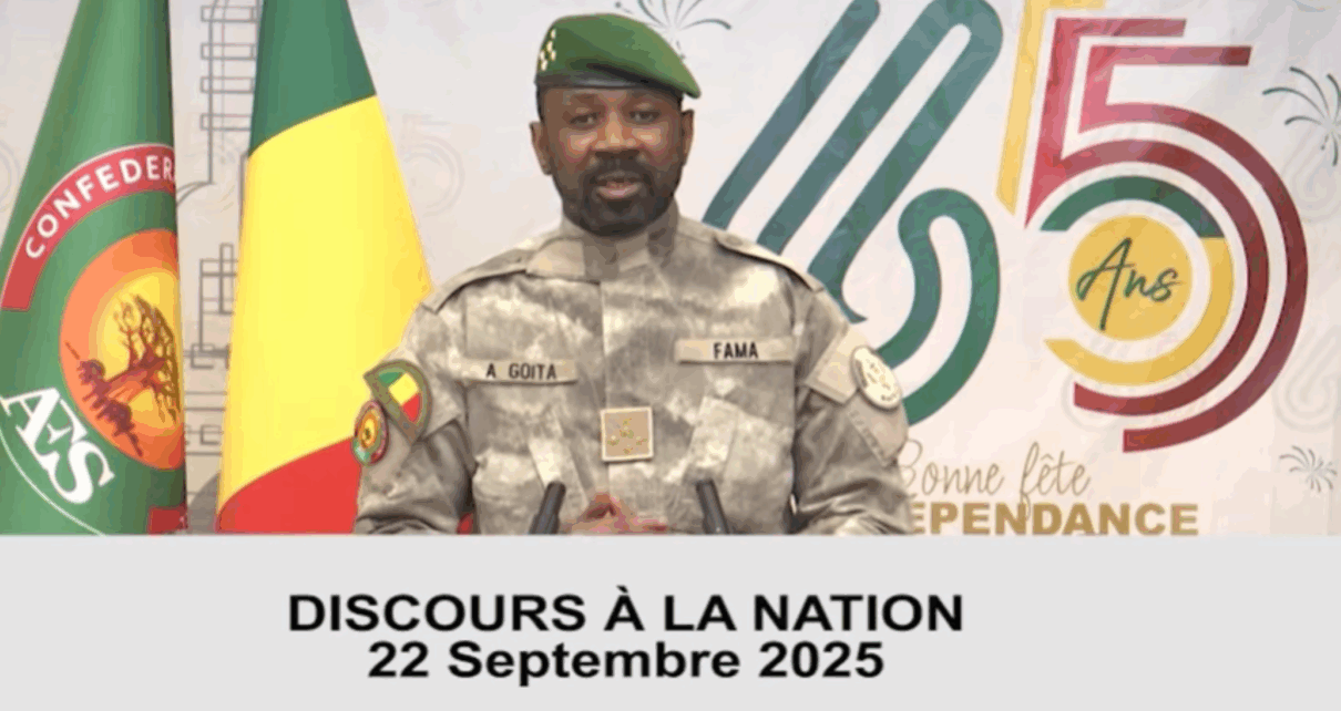 Au moment où nous célébrons le 65ème anniversaire de l'accession de notre pays à la souveraineté internationale, je tiens à saluer les efforts constants de notre outil diplomatique pour faire respecter, par un nombre croissant de partenaires, les principes constitutionnels qui guident l'action publique et la politique extérieure du Mali.