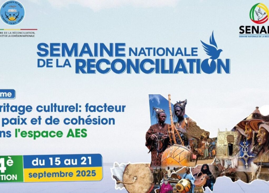Cette semaine, du 15 au 21 septembre 2025, est le lieu de sensibiliser et mobiliser l’opinion publique sur les acquis, les enjeux et les défis de la Réconciliation. Il s’agit, entre autres, de célébrer les idéaux du vivre-ensemble et de la cohésion sociale à travers des activités éducatives, socio-culturelles, artistiques, sportives et mémorielles ; de sensibiliser les acteurs nationaux et internationaux sur le processus de la réconciliation et de la paix ; et de vulgariser les instruments dédiés à la promotion du patriotisme, du civisme, de la paix et de la cohésion sociale.