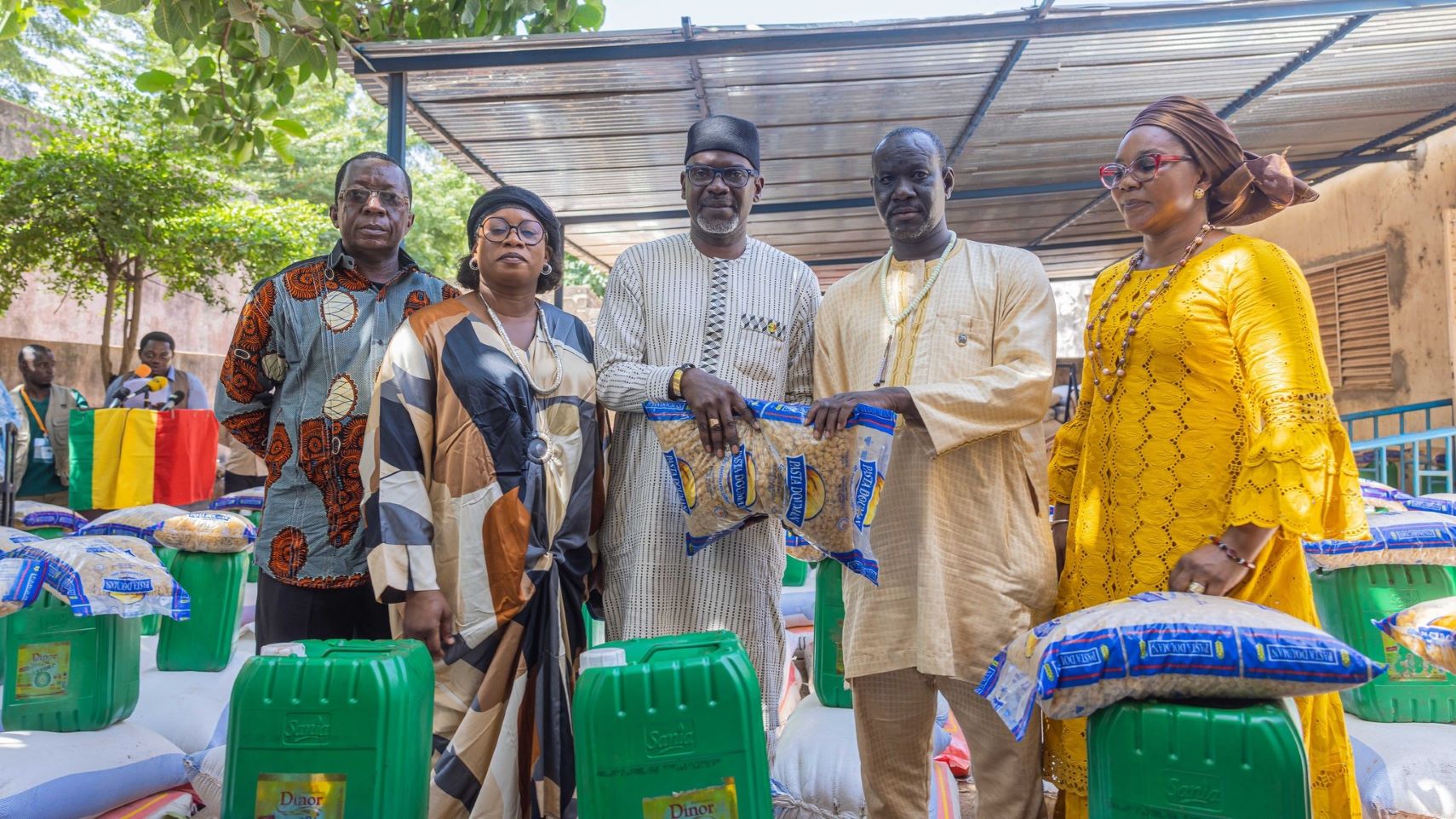 Mois solidarité-oeuvres sociales Président Assimi Goïta
