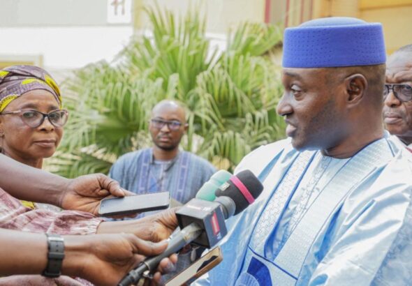 Idrissa Bakary Diarra a tenu à réaffirmer avec force « son attachement au Dialogue Social, à l'application rigoureuse des textes, ainsi qu'à la justice et à l'équité entre tous les travailleurs de l'INPS »