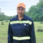 Dans les laboratoires, sur les sites d’exploration, au sein des entreprises ou dans nos communautés, les femmes participent activement à la transformation des richesses de notre sol en opportunités économiques et sociales pour nos populations », souligne Mme Salamenta