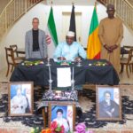 Son Éminence Ayatollah Seyed Ali Khamenei est mort en martyr, le samedi 28 février 2026, en défendant jusqu’à son dernier souffle l’intérêt supérieur de l’État et du Peuple iraniens, conformément à la vision de l’Ayatollah Khomeini.