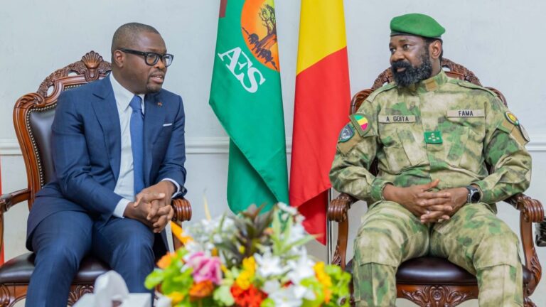Communiqué conjoint issu de la visite de travail et d’amitié en République du Mali, de son excellence monsieur Romuald Wadagni, Président de la République du Bénin ce mardi 09 juin 2026.