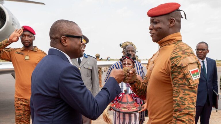 J’adresse mes sincères remerciements à Leurs Excellences Bola Ahmed Tinubu, Abdourahamane Tiani, Ibrahim Traoré et Faure Essozimna Gnassingbé, ainsi qu’à l’ensemble de leurs compatriotes, pour cette marque d’amitié qui témoigne de la profondeur des liens historiques et fraternels qui unissent nos nations