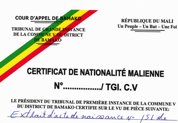 Présenté par le ministre de la Justice et des Droits de l'Homme, Garde des Sceaux, Mamoudou Kassogué, le texte modifie la Loi n°2011-087 du 30 décembre 2011, déjà révisée, qui encadre notamment les conditions d'acquisition, de perte et de déchéance de la nationalité malienne.