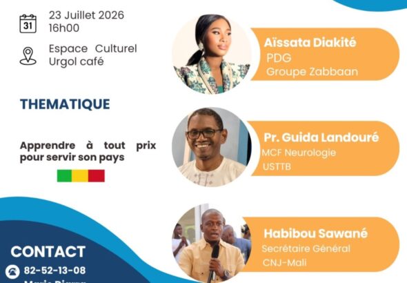 Organisée par HERAS Conseil, la Fondation Les Petits Stylos et l'Espace Culturel Ürgol Café, cette conférence ambitionne de rappeler aux jeunes que la réussite se construit avant tout par l'effort, la persévérance et la volonté de mettre ses compétences au service du développement national.